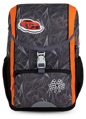 Produktbild von Belmil Kiddy Sporty Kindergartenrucksack "Turbodrive" für 3-6 Jährige Kinder mit Brustgurt