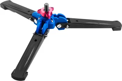 Obrázok produktu pre Trojnožkový statív pre digitálne zrkadlovky, mini statív, monopod, podstavec s držiakom a oporou, so skrutkou 3/8" pre fluidnú guľovú hlavicu