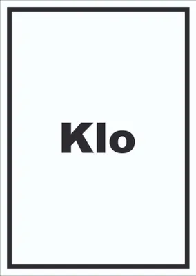 Produktbild von Klo Schild mit Text WC Toilette hochkant A2 Rückseite selbstklebend