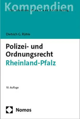 Produktbild von Polizei- und Ordnungsrecht Rheinland-Pfalz