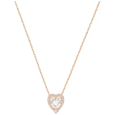 Image de Swarovski SPARKLING DC : COLLIER HRT CZWH/CRY/RHS  5272365