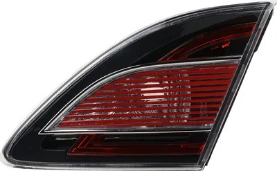 Image de Feu arrière intérieur droit, compatible avec Mazda 6 GH (08/07-04/10), couleur rouge, sans support de lampe. Référence : 45198815 GS1F513F0H Johns