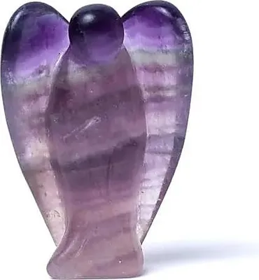 Image de Ange Fluorite --ensemble de 2 pièces - 3,8 cm