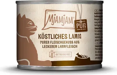 Obrázok produktu pre MjAMjAM 4260512870867, Dospelý, Akékoľvek plemeno, Jahňacie, 200 g, Bez obilnín