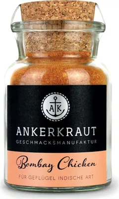 Produktbild von Bombay Chicken, BBQ-Rub, 90g im Korkenglas