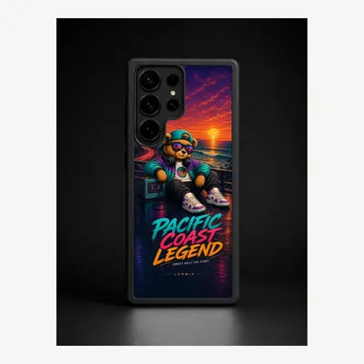 Produktbild von Samsung S25 Ultra Hülle Handyhülle Schutzhülle Case mit Pazifikküste Motiv – LUNØIR ©