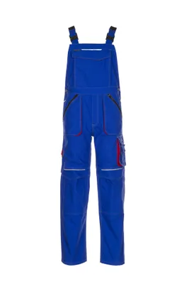 Immagine prodotto di Pantaloni da lavoro salopette Basalt blu fiordaliso/rosso taglia 28