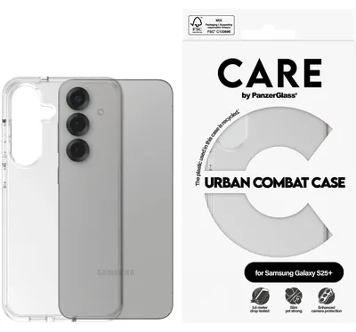 Productafbeelding van CARE Beschermhoes met transparante hoes voor de Galaxy S25 Plus
