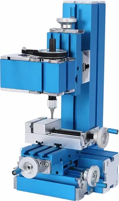 Obrázek produktu pro Topchances Mini frézka DIY Dřevoobráběcí soustruh Kovový hliníkový obráběcí nástroj 100V-240 V