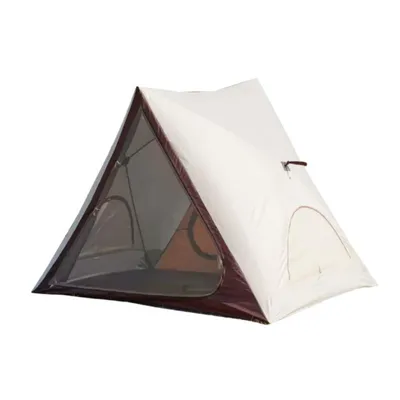 Produktbild von Automatisches Dreieckszelt, schnell aufzubauen, atmungsaktiv, moskitodicht, Campingzelt für 3–5 Personen