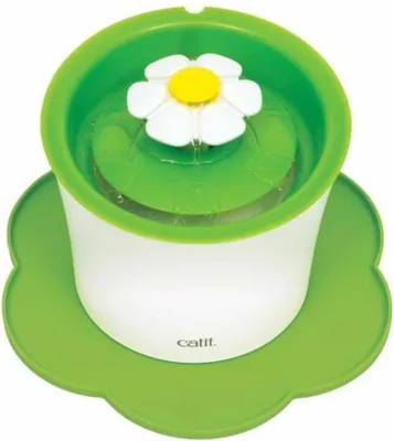 Image de CATIT Tapis en silicone fleur - 30 cm - Vert