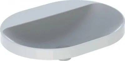 Produktbild von Geberit Geberit Einbauwaschtisch VariForm elliptisch 600x450mm m HL o ÜL we KT