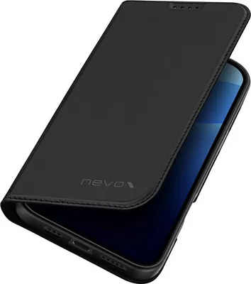 Produktbild von nevox Vario Booktasche, iPhone 16 Pro 6.3, schwarz