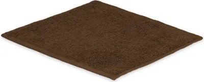 Produktbild von Seiftuch 30 x 30 cm 500g/m² Schokobraun Hohe Qualität Neu/OVP