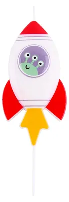 Produktbild von 3D Raketenkerze