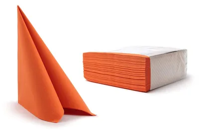 Produktbild von Alvotex Airlaid Servietten 40x40cm 50/1 - ORANGE (660)