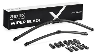 Produktbild von 2x RIDEX Scheibenwischer Vorne 600mm/450mm für VW TOURAN (1T1, 1T2) Rahmenlos