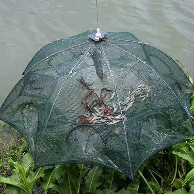 Produktbild von Duurzaam Outdoor-Schleuder mit 8-Löchern Fischkorb für Garnelenfischerei und andere Fischarten