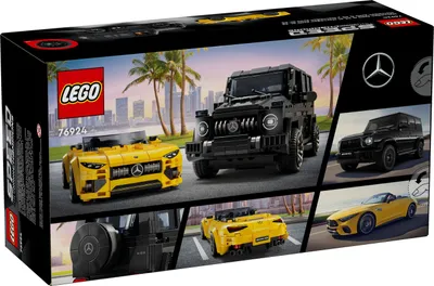 Zdjęcie produktu dla LEGO® Speed Champions Mercedes-AMG G 63 i Mercedes-AMG SL - 76924 NOWOŚĆ! Części 808x