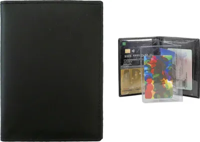 Produktbild von Ausweistasche mit Schwenkfach / Farbe: schwarz