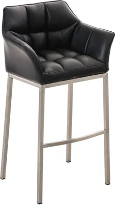 Produktbild von Barhocker Damaso E mit 4-Fuß Gestell schwarz
