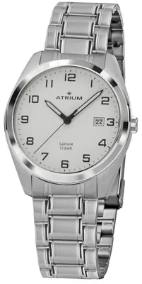 Immagine prodotto di Orologio ATRIUM da uomo in acciaio inossidabile analogico al quarzo con vetro zaffiro A42-30