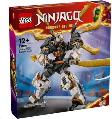 Zdjęcie produktu dla LEGO® NINJAGO® 71821 Tytanowy smoczy mech Cole'a
