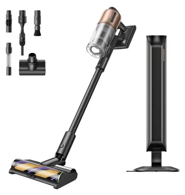 Obrázok produktu pre Bezdrôtový vysávač Dreame Z20 Station VZV25A, 715 W, 250 AW, 140 000 ot./min., 3 rýchlosti, Samovyprázdňovacia stanica 3 l, 90 min, HEPA H14, LED, Bezkefový motor, Čierna