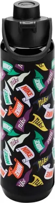Produktbild von Nike Accessories Tritan Renew Recharge Chug Graphic 24oz/710ml Trinkflasche Schwarz  Schwarz One Size