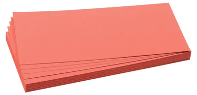 Produktbild von Franken UMZ 1020 07, Rechteck, Rot, Papier, 95 mm, 205 mm, 500 Blätter