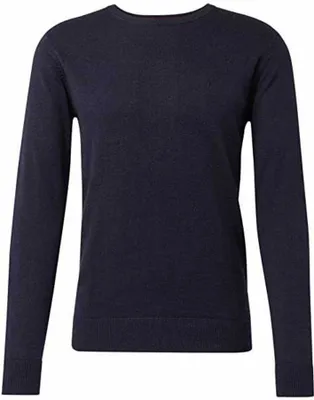 Produktbild von TOM TAILOR Feinstrick Pullover Basic mit Rippbündchen Leger Rundhals Sweater Größe: 3XL