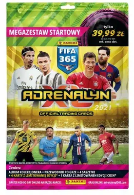 Produktbild von Karten FIFA Adrenalyn XL 365 2021 00850 MegaZestaw Starten von Panini