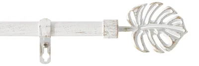 Image de Kit tringle décorative Tropical - L 120 / 210 x D 1,9 cm - Blanc