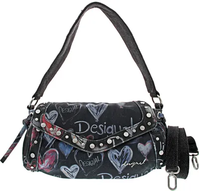 Immagine prodotto di Elegante borsa da donna nera con tracolla regolabile