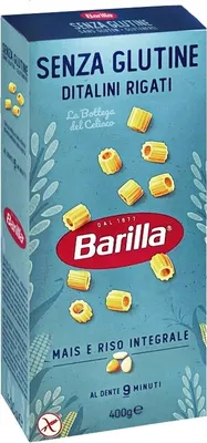 A box of Barilla gluten-free pasta.