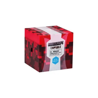 Produktbild von Minecraft Surprise Cube Capsule, Blind Pack, 7 cm Figur + Ei