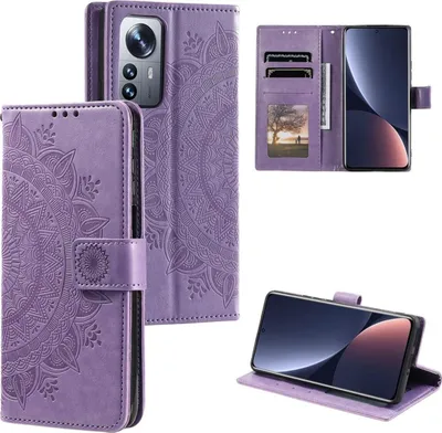 Image de Housse pour Xiaomi 12/12X Housse Flip Case Cover Mobile Etui Mandala