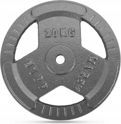 Obrázek produktu pro Gymtek® činka - 10 kg závaží, ø30 mm - závaží, činky, fitness závaží - silový trénink, domácí posilovna, fitness