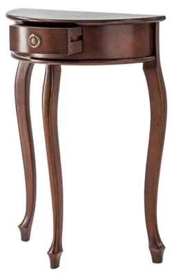 Immagine prodotto di Elegante consolle con cassetto e tre gambe curve