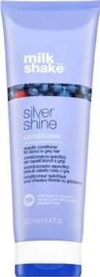 Obrázok produktu pre Milk_Shake Silver Shine Conditioner ochranný kondicionér pre platinové blond a šedivé vlasy 250 ml