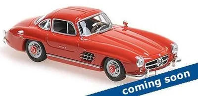 Produktbild von Minichamps 1:43 Mercedes-Benz 300 SL (W198 I) - red -1955