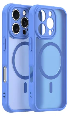 Obrázok produktu pre Techsuit – HaloFrost II MagSafe kryt na iPhone 16 Pro – svetlomodrý