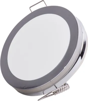 Produktbild von LED Einbaustrahler, rund, chrom, 8,5 cm
