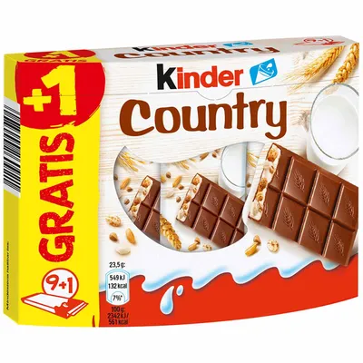 Produktbild von 9+1 Ferrero Kinder Country Riegel