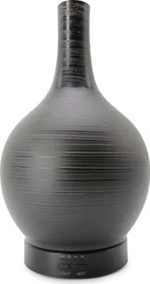 Produktbild von pajoma® Aroma Diffuser - Speziell für Duftöle | Luftbefeuchter Aromatherapie - H 24 x Ø 14 cm aus Glas in Schwarz