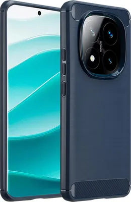 Immagine prodotto di imoshion Cover posteriore spazzolata Xiaomi Redmi Note 14 Pro (5G) - Blu scuro