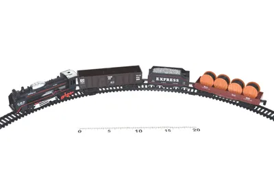 Produktbild von Rail King Zugset mit Lichteffekten