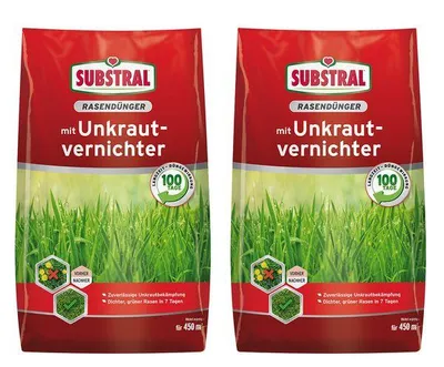 Produktbild von SUBSTRAL® Rasendünger mit Unkrautvernichter 18 kg