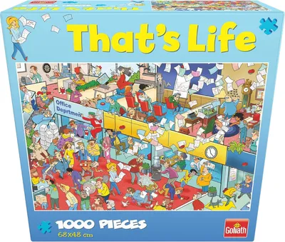Produktbild von Goliath That's Life Puzzle - Das Büro - Puzzle 1000 Teile