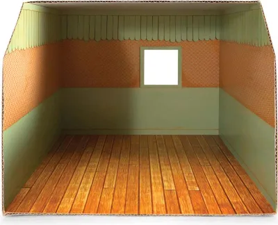 Immagine prodotto di Het Muizenhuis Giocattoli Camera dei bambini - Set di gioco in cartone per bambini